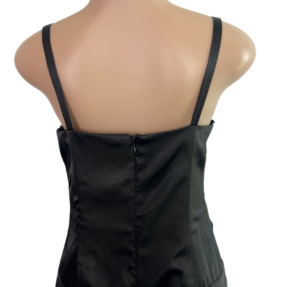 Karina Nites Black Midi Cocktail Dress - Picture 6 of 9